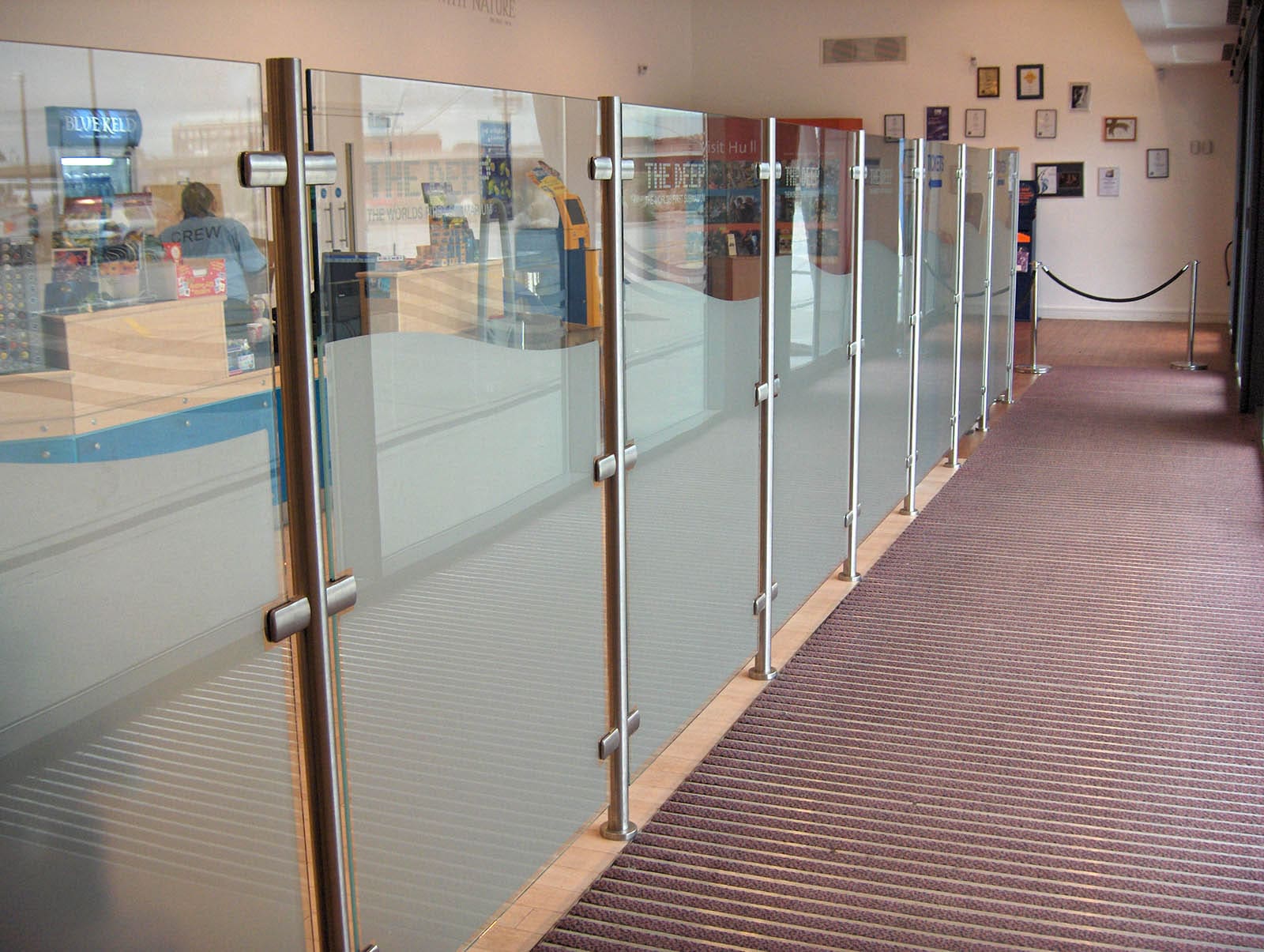 The Deep (2) Stainless Steel Balustrade project