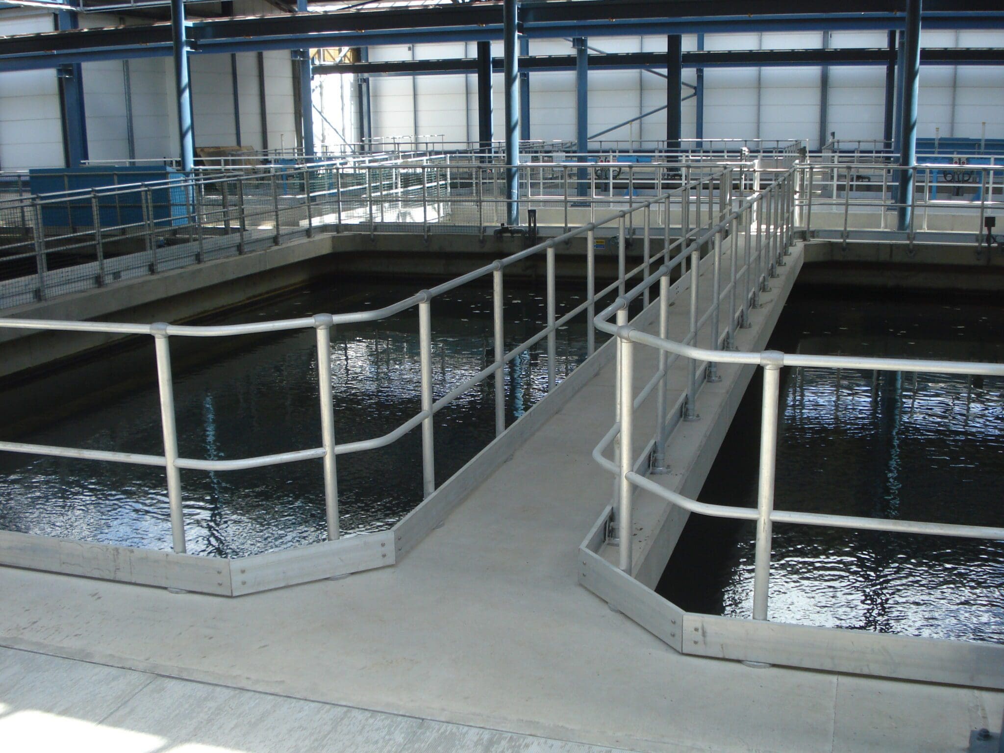 Headingley Water Treatment Works 005 Stainless Steel Balustrade project