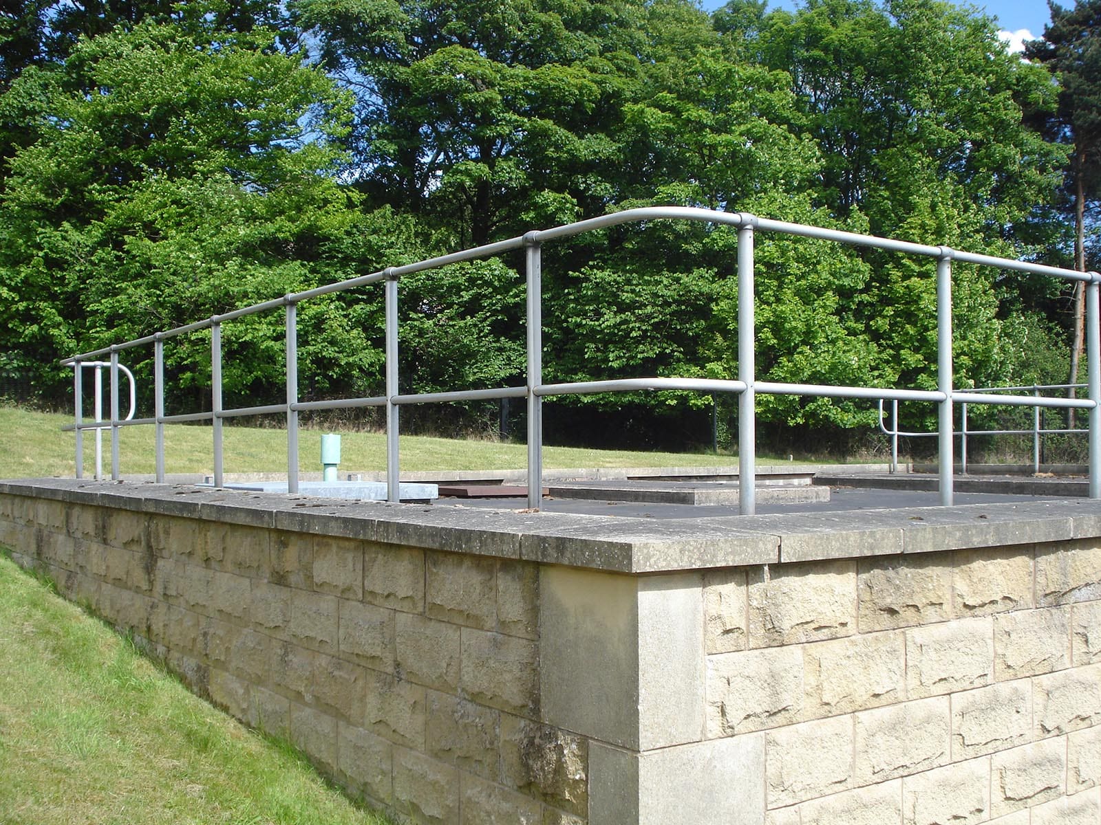 Headingley Water Treatment Works 046 Stainless Steel Balustrade project
