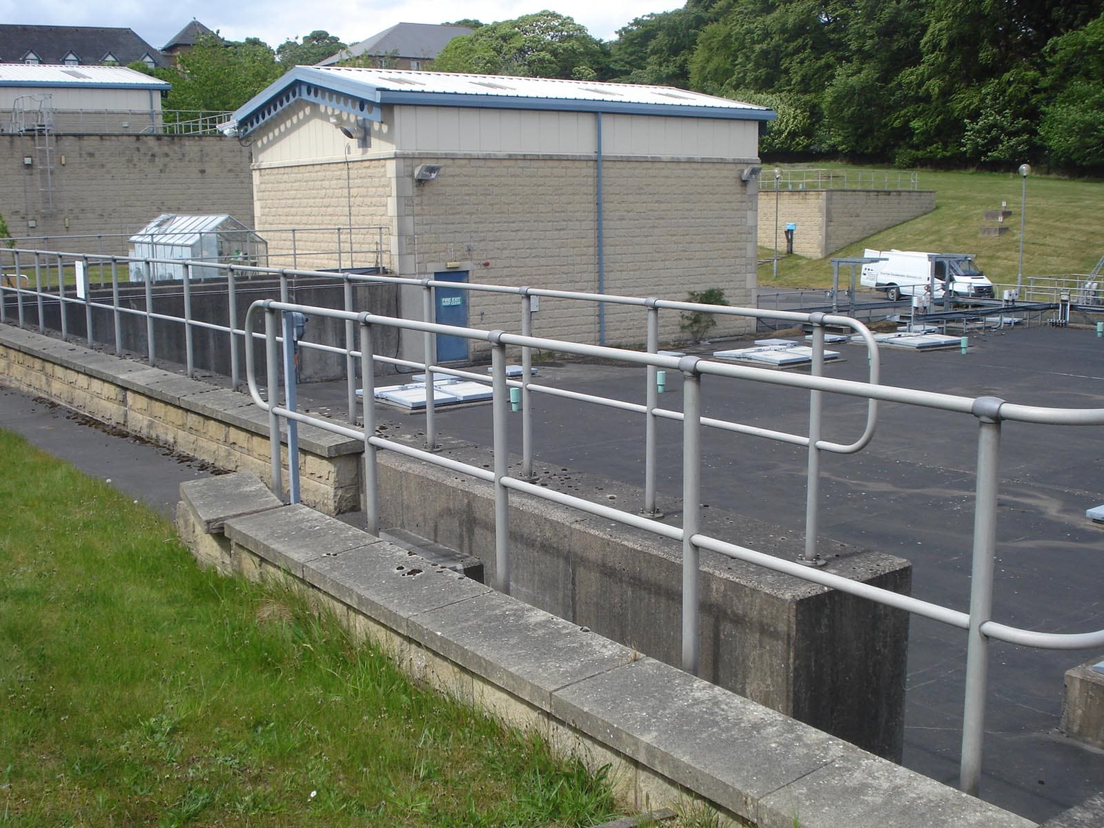 Headingley Water Treatment Works 061 Stainless Steel Balustrade project