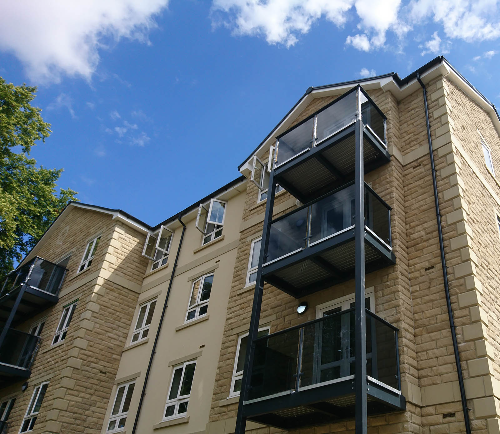 Walk On Balconies Walk On Stacked Balcony Yorkshire UK