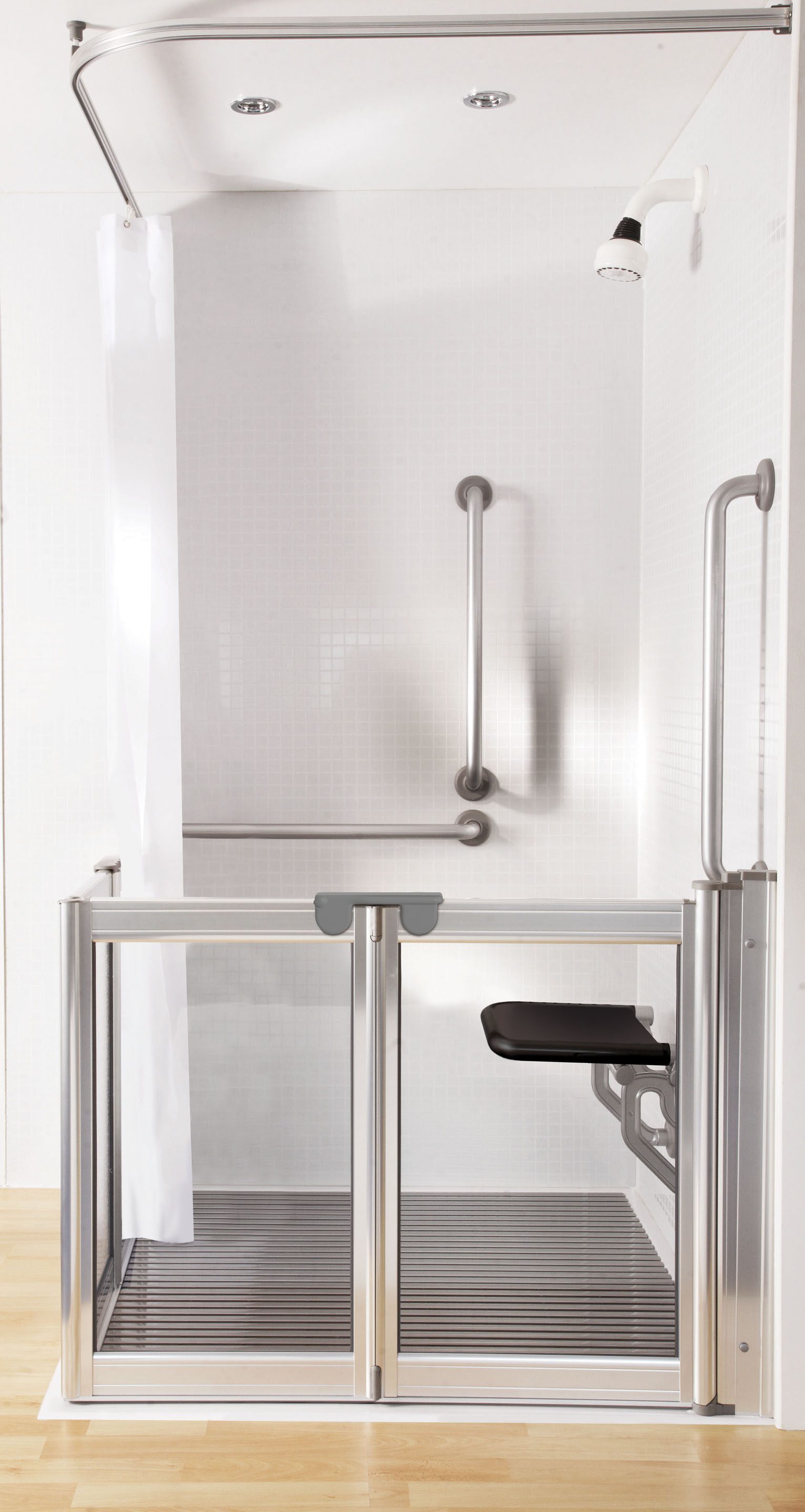 Half Height Shower Doors and Screens Disability Shower Enclosures Neaco