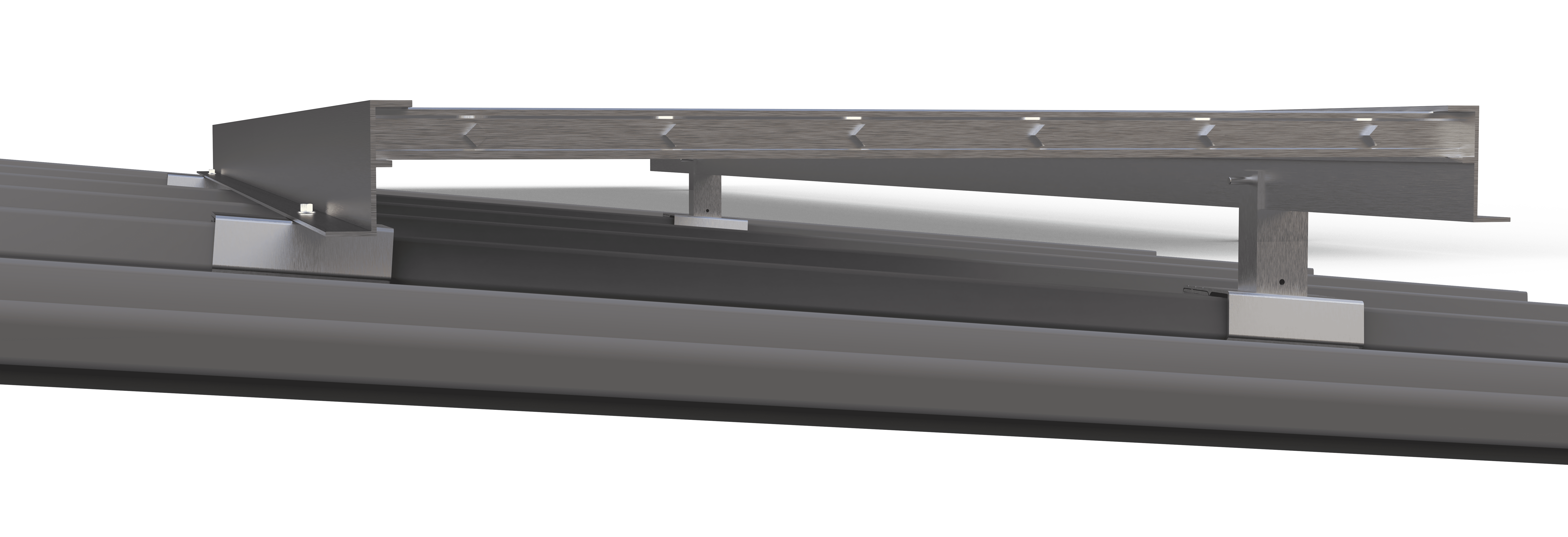 Roof Access Walkway Fixing to Roof