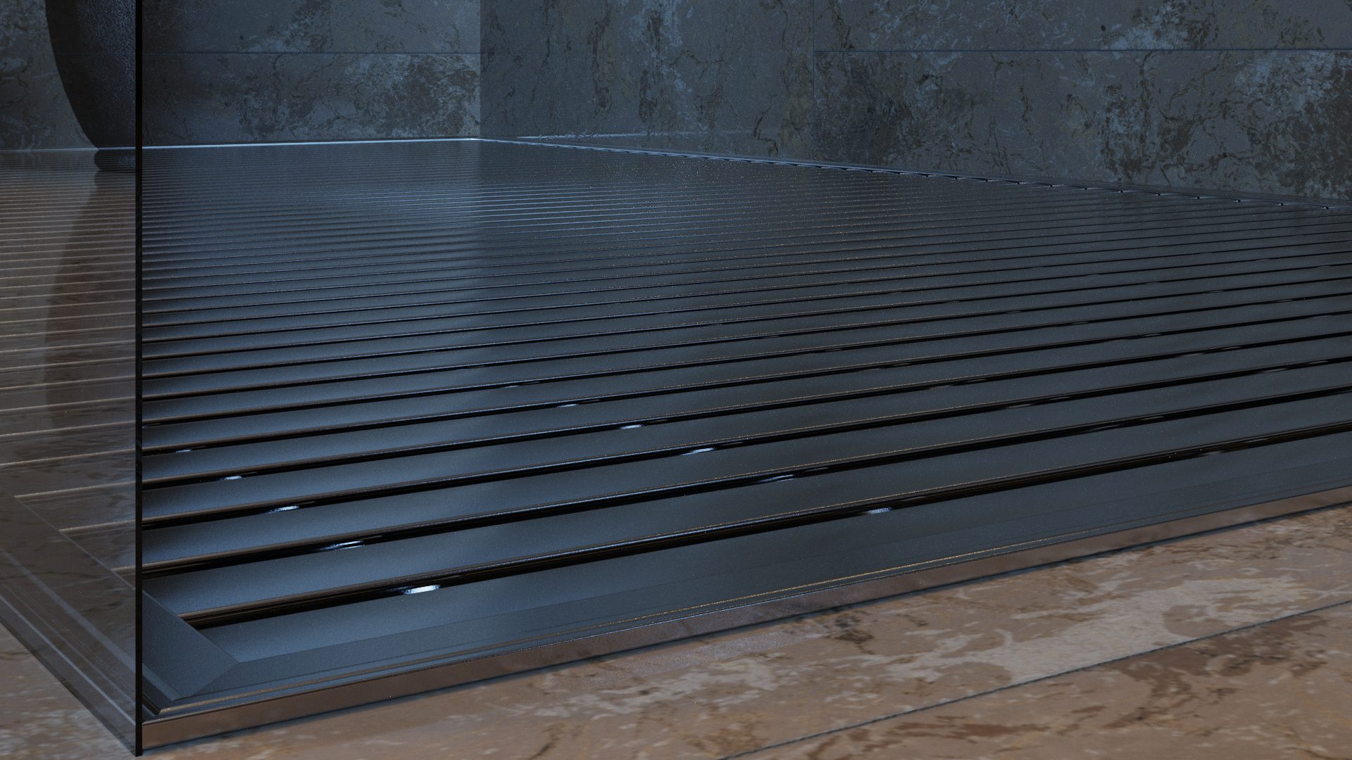 True Level Access Shower Grilles Wheelchair Accessible Shower