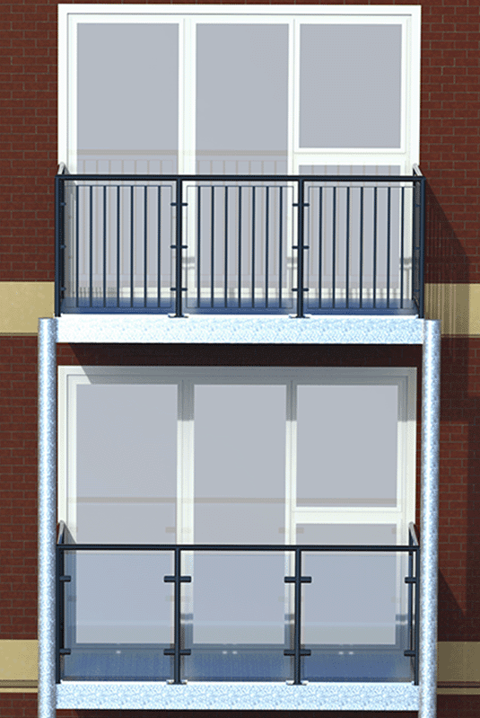 Walk On Balconies Walk On Stacked Balcony Yorkshire UK