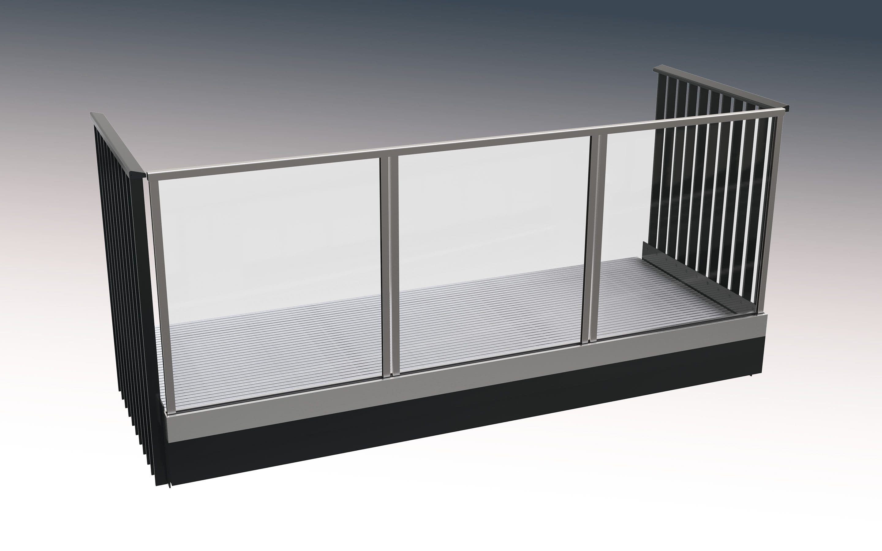 Structural Glass balcony