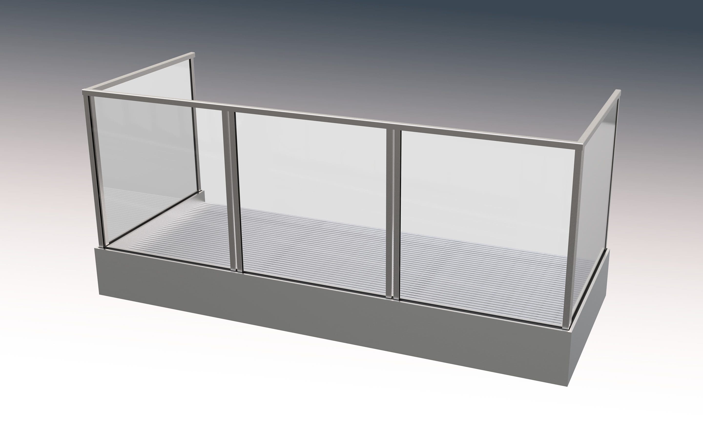 Structural Glass balcony