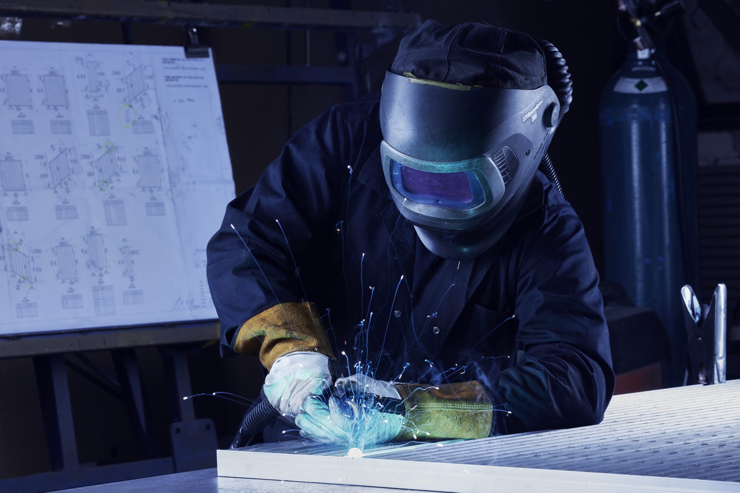 Welding Banding onto Neatdek